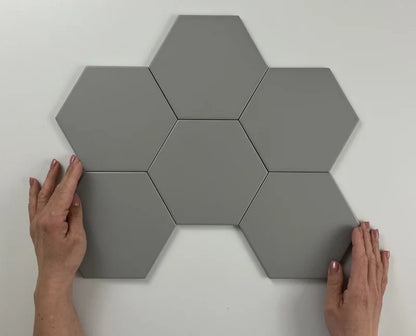 Hexagon Timeless Grey mat 15x17 vloertegel / wandtegel