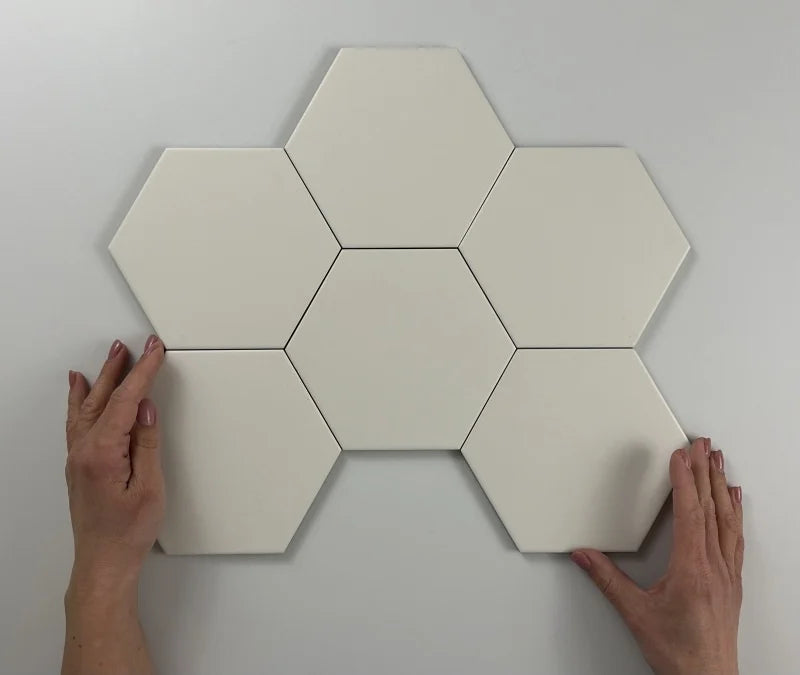 Hexagon Timeless Ivory mat 15x17 vloertegel / wandtegel