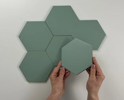 Hexagon Timeless Jade mat 15x17 vloertegel / wandtegel