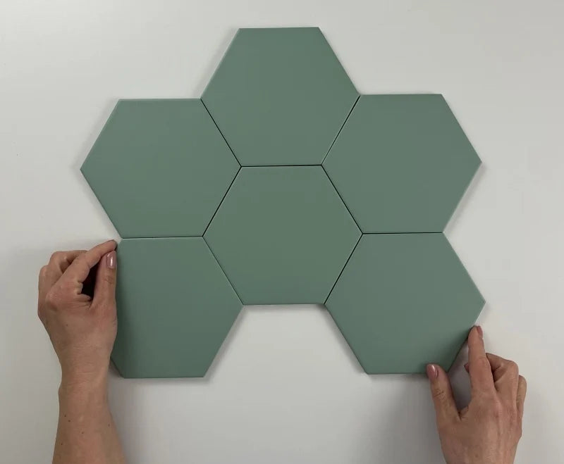 Hexagon Timeless Jade mat 15x17 vloertegel / wandtegel