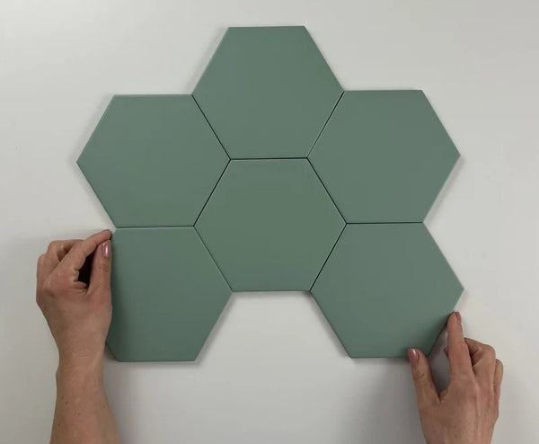 Hexagon Timeless Jade mat 15x17 vloertegel / wandtegel