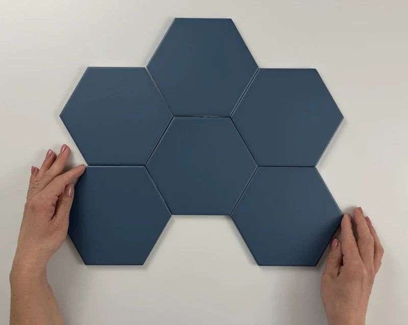 Hexagon Timeless Marine mat 15x17 vloertegel / wandtegel