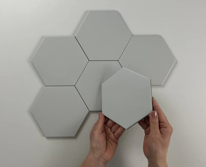 Hexagon Timeless Pearl mat 15x17 vloertegel / wandtegel
