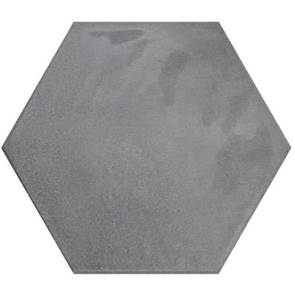 Hexagon Moon Grey glans 16x18