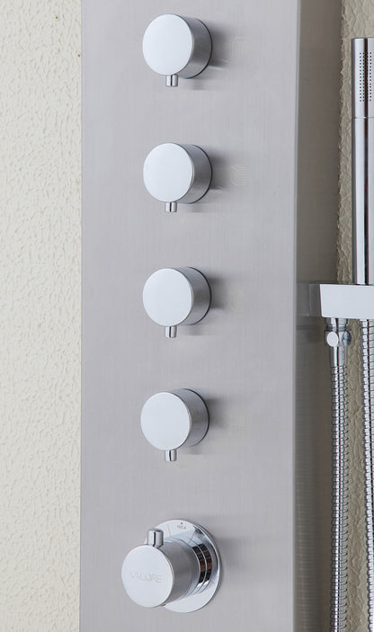 Huron thermostatische douchekolom RVS 8718053678917