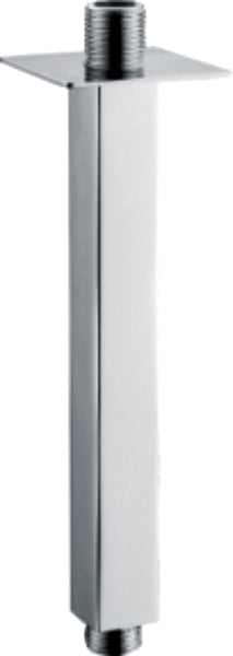 Wiesbaden luxe douche-arm vierkant plafondbev. 20cm chroom