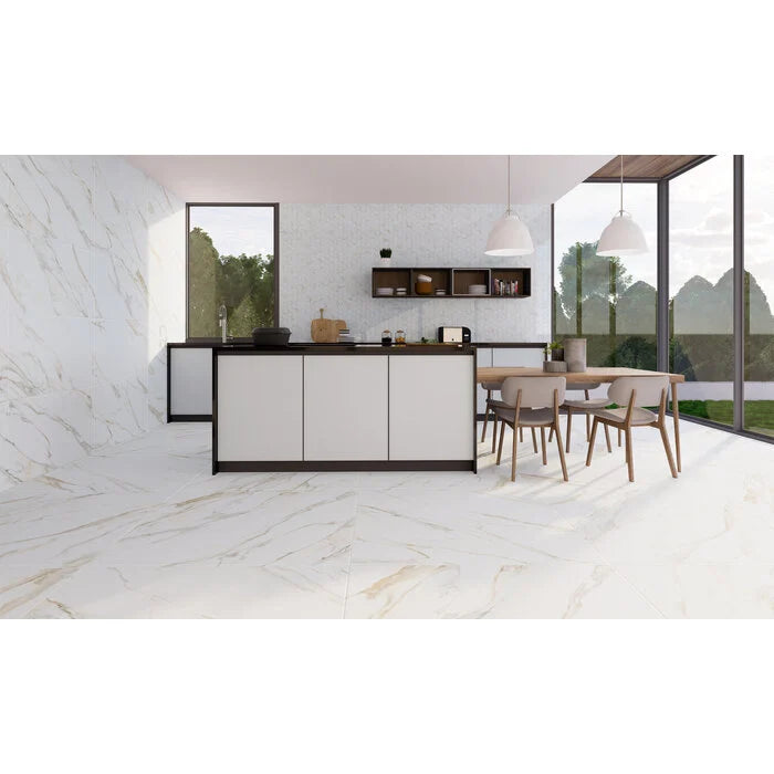 Dorian Gold mat 60x60 rett