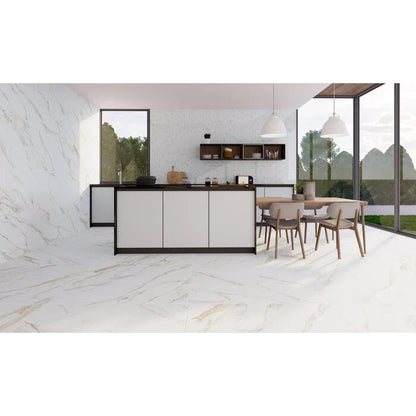 Dorian Gold mat 60x60 rett