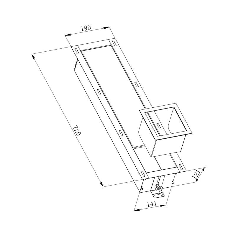 Inbouw reserve rolhouder