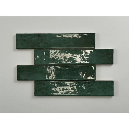 Kalon Green wandtegel 5x25 glans