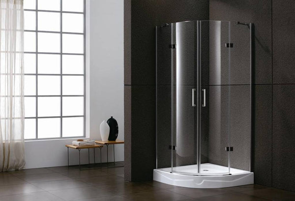 Kwartronde cabine met 2 deur 90