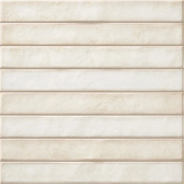 Brick Raku Pearl mozaiektegel 35x35