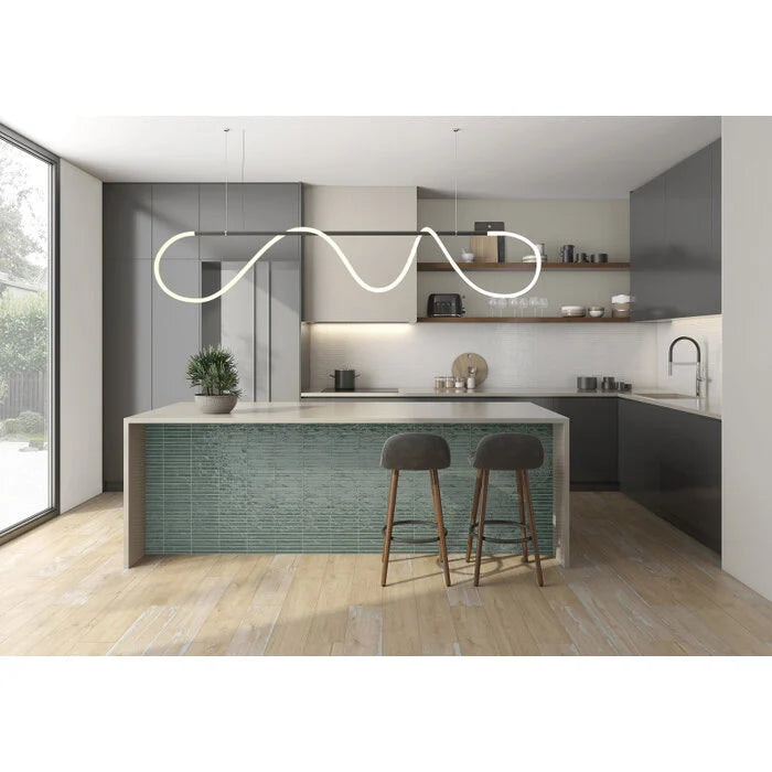 Pencil Kromo Sage mozaiektegel 35x35