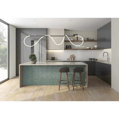 Pencil Kromo Sage mozaiektegel 35x35