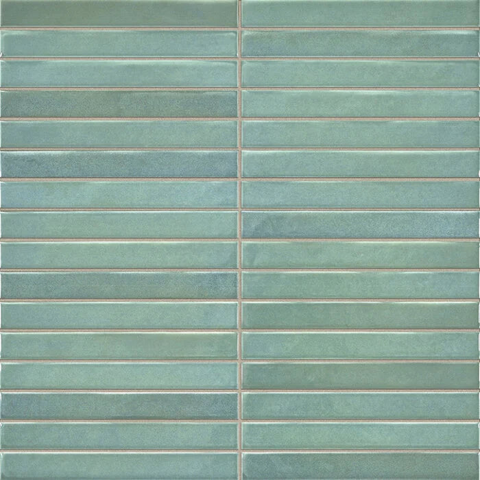 Pencil Kromo Sage mozaiektegel 35x35