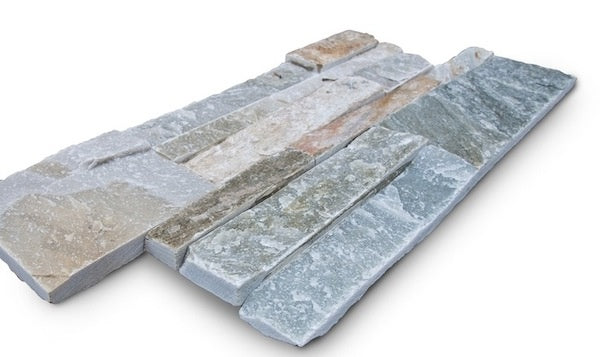 Wandtegel Steenstrip Dallas 18x35 - Kwartsietsteen