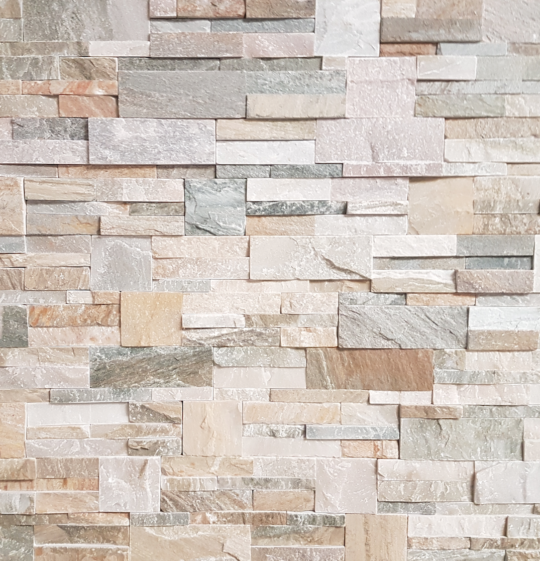 Wandtegel Steenstrip Dallas 18x35 - Kwartsietsteen