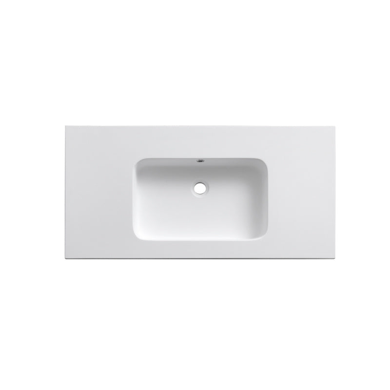 Wastafel Mat Mineraal 100