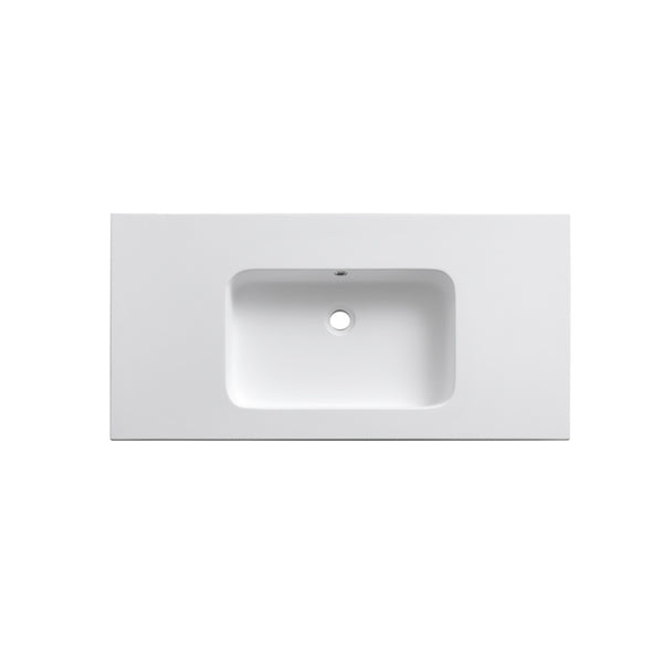 Wastafel Mat Mineraal 100