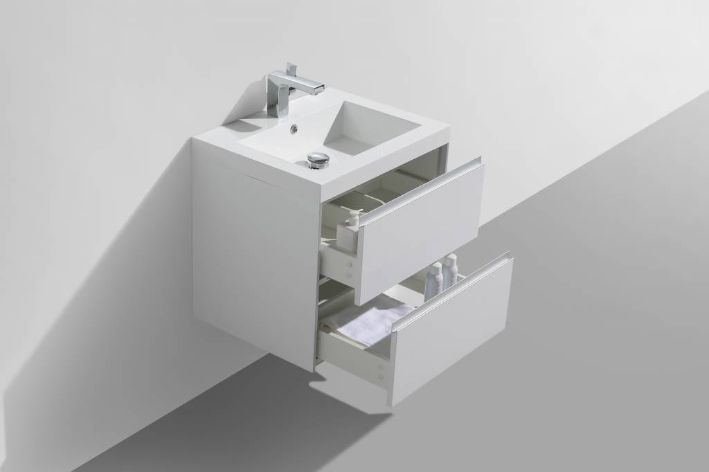 Badmeubel aktieset PL 60 HOOGGLANS WIT