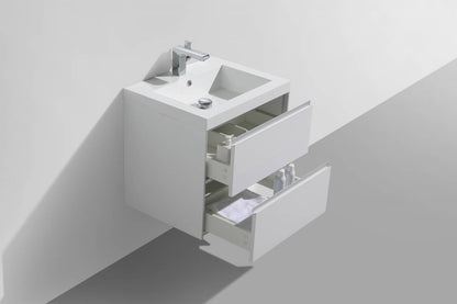 Badmeubel aktieset PL 60 HOOGGLANS WIT