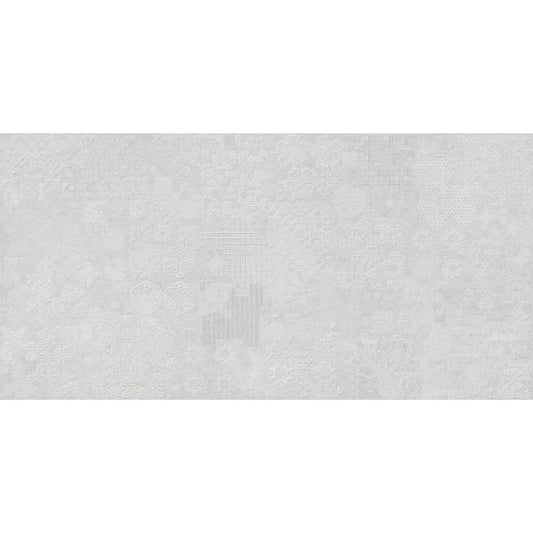 Beton Cire Bercy Bianco decor wandtegel 60x120 rett