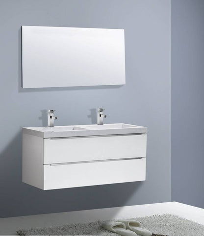 Badmeubel Senza 120 Hoogglans Wit