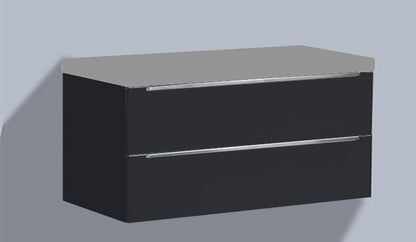 Onderkast Senza 120 Hoogglans Antraciet