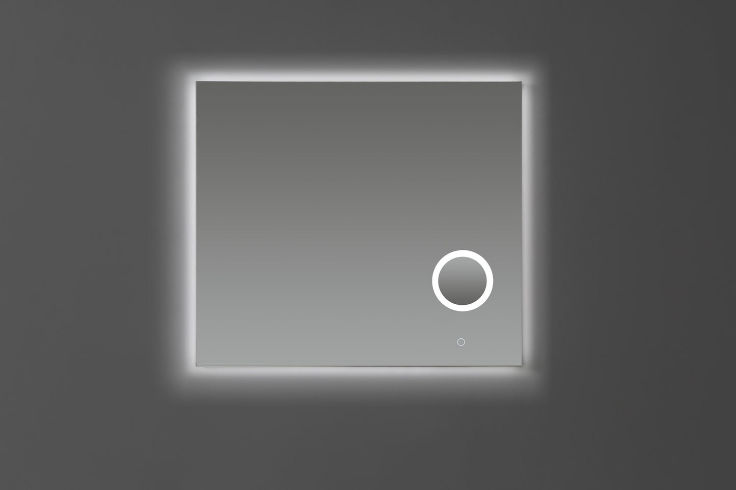 Spiegel LED verlichting met Make-Up Vergrootglas 3 Traps Dimbaar 80