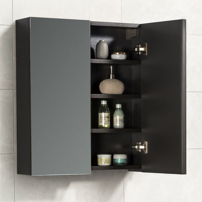 Spiegelkast Tieme in mat grijs 60x70x16cm