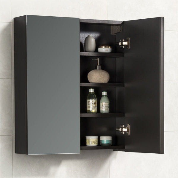 Spiegelkast Tieme in mat grijs 60x70x16cm