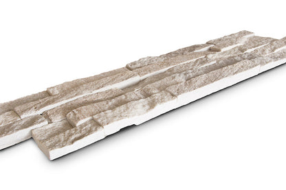 Wandtegel Steenstrip Houston 15x60 - Kwartsietsteen