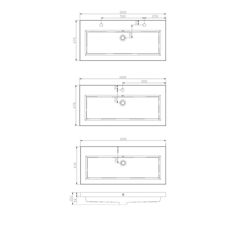 Badmeubel Robusta Trend 100