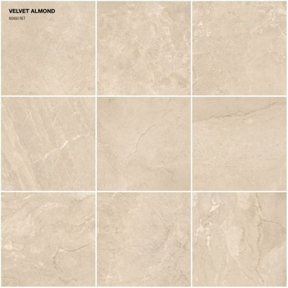 Velvet Almond 60x60 rett