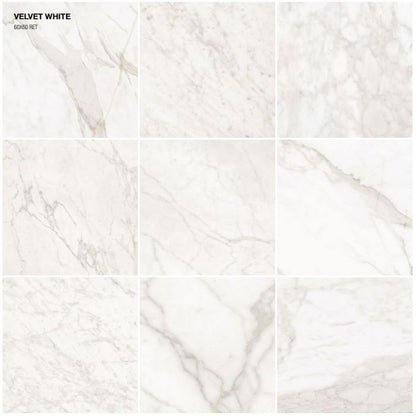 Velvet White 60x60 rett
