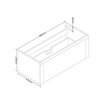Onderkast Vision Trend 100