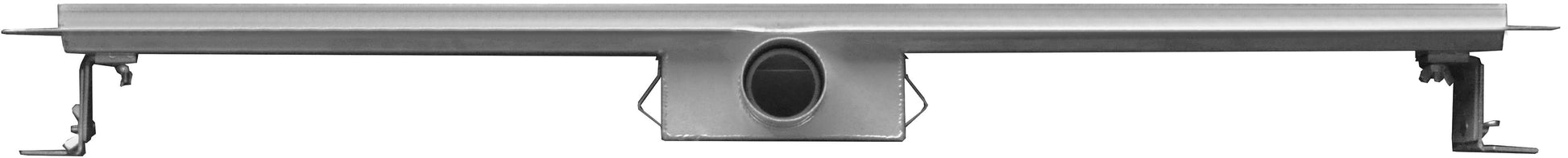 Dreen douchegoot met flens 110 cm RVS 8718503678559