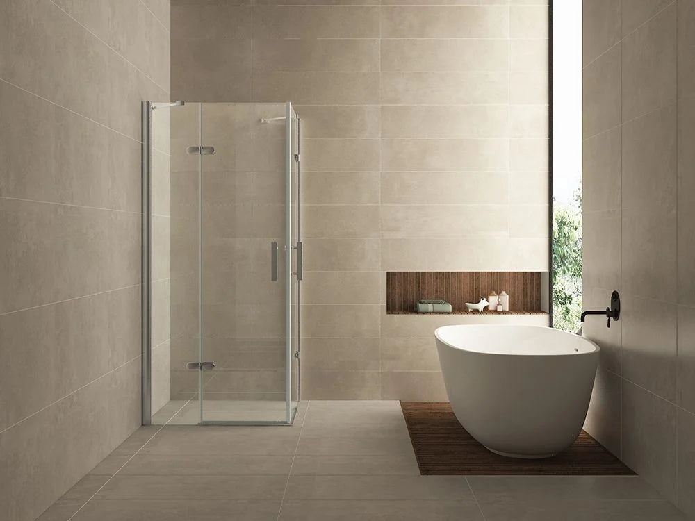 Wiesbaden Double Douchecabine 90x90 cm Chroom Dubbele Draaideur Hoekinstap 8 mm helder glas met nano-coating