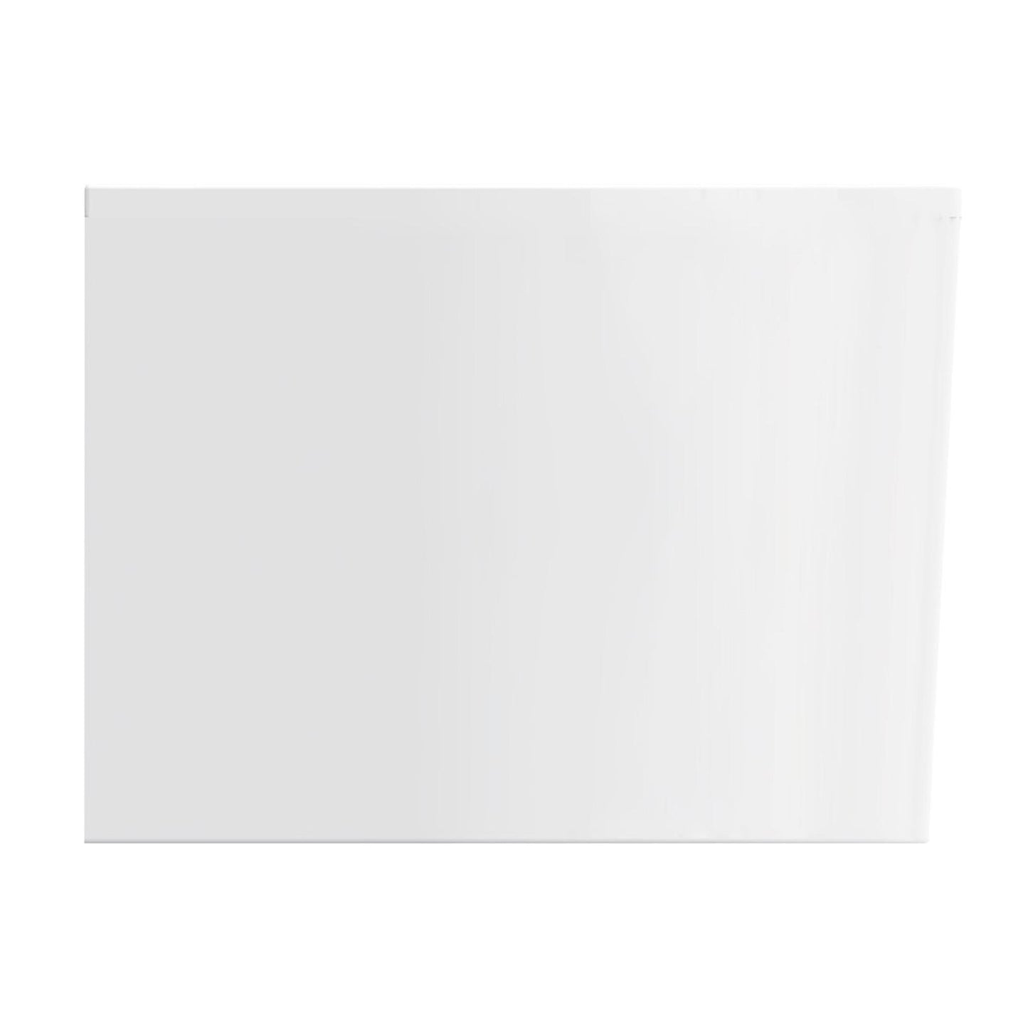 Wiesbaden Zenn hoekbad links 180 x 80 cm acryl Mat wit met waste glans wit