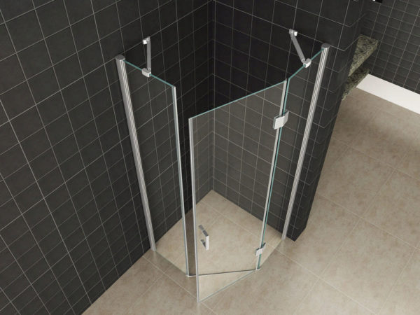 Wiesbaden 5-hoek douchecabine 8mm NANO 900x900x2000