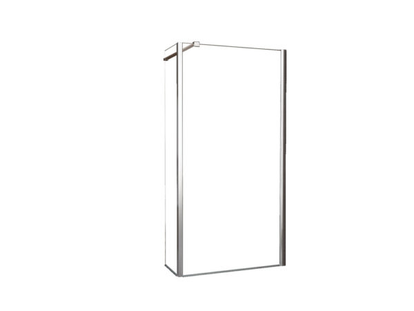 Wiesbaden zijwand + hoekprofiel 30x200 10mm NANO glas