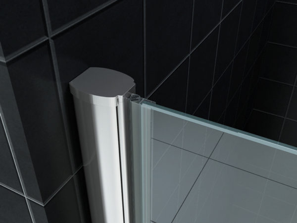 Wiesbaden nisdeur met profiel 70x202 cm 8mm NANO glas