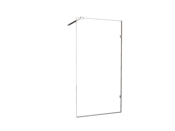 Wiesbaden profielloze inloopdouche 80x200 cm - 8mm NANO glas