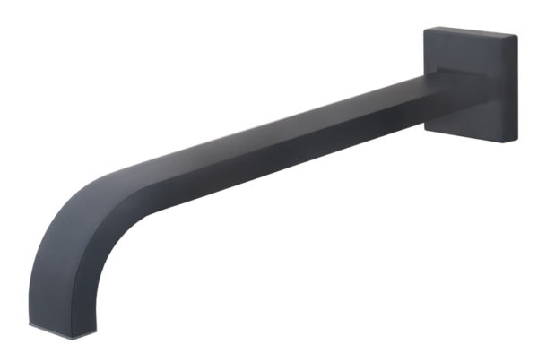 Rombo inbouw uitloop 30 cm zwart