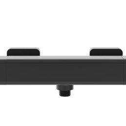 Wiesbaden Rain thermostatische douchemengkraan mat-zwart Wiesbaden Rain thermostatische douchemengkraan mat-zwart