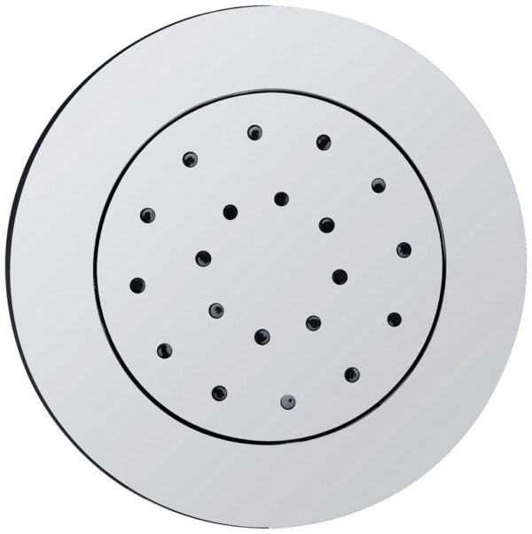 Wiesbaden inbouw verstelbare zijdouche rond 135mm ABS chr