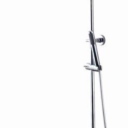 Wiesbaden Cross douche-opbouwset + therm. mengkraan chroom Wiesbaden Cross douche-opbouwset + therm. mengkraan chroom