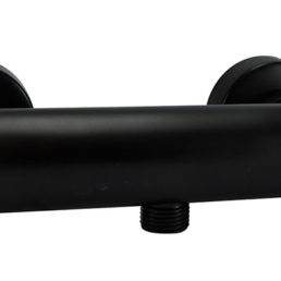 Wiesbaden Rio Therm. douchemengkraan 15cm mat zwart Wiesbaden Rio Therm. douchemengkraan 15cm mat zwart