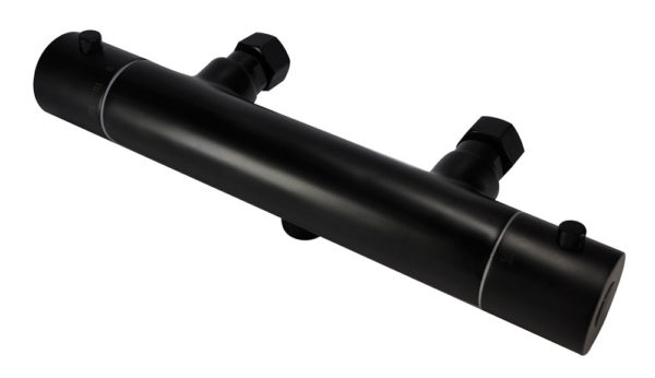 Wiesbaden Rio Therm. douchemengkraan 15cm mat zwart