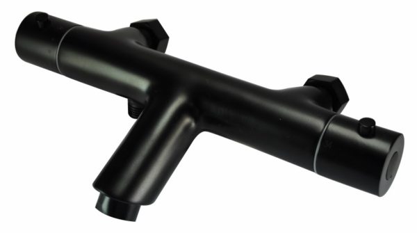 Wiesbaden Rio Therm. badmengkraan 15cm mat zwart